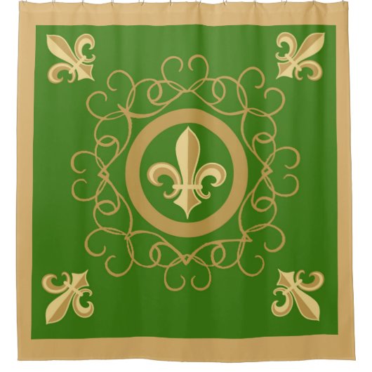 French Moss Douchegordijn (Voorkant)