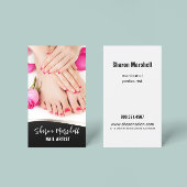 French Nails & Rozen Manicure Pedicure Salon Visitekaartje
