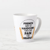 French People Eat Pain For Breakfast Latte Mok (Rechterhoek)