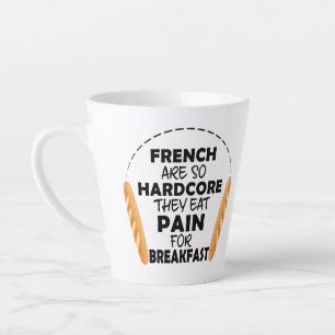 French People Eat Pain For Breakfast Latte Mok