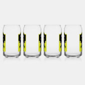 French Pétanque Bocce Blikvorm Glas (Links)