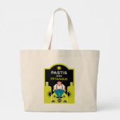 French Pétanque Bocce Grote Tote Bag (Achterkant)