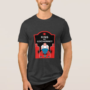 French Pétanque Bocce Tri-Blend Shirt