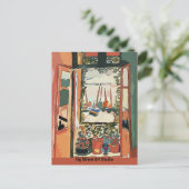 French Quarter Balcony & Wine, Fig Street Studio Briefkaart (Staand voorkant)