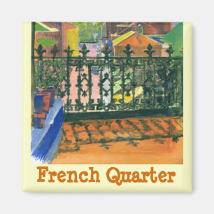 French Quarter Balkon, Franse wijk Magneet