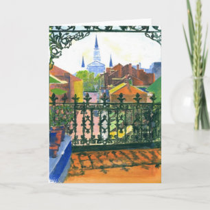 French Quarter Balkon Kaart