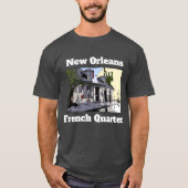 French Quarter  Black Smith Shop Tekst toevoegen T-shirt (Voorkant)
