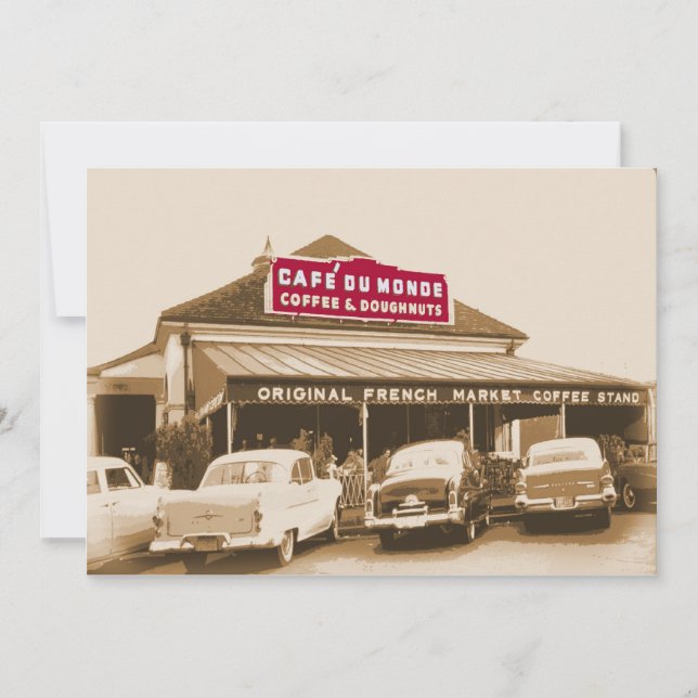 French Quarter Coffee Stand 1950 (Voorkant)