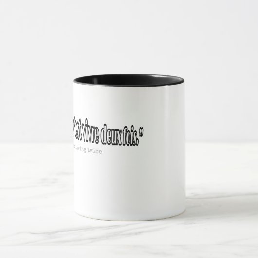 French quote Mug  Mok (Midden)