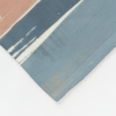 French Retro Brush Stripe Fleece Blanket (Hoek)