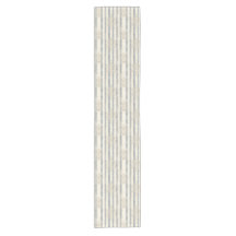French Retro Damask Stripe Table Runner
