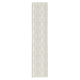 French Retro Damask Stripe Table Runner Korte Tafelloper