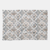French Retro Floral Tile Kitchen Towels Theedoek (Horizontaal)