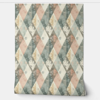 French Retro Harlequin Behang