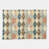French Retro Harlequin Diamond Kitchen Towels Theedoek (Horizontaal)