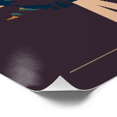 French Riviera Antibes Retro Poster. Tropical coas Perfect Poster (Hoek)