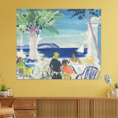 French Riviera  Canvas Afdruk (Insitu (Woonkamer))