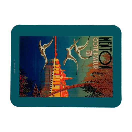 French Riviera Magneet (Horizontaal)