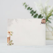 French Roast Basic Blank Recept Kaart (Staand voorkant)