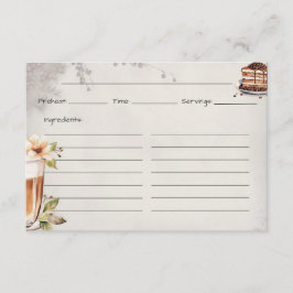 French Roast Basic Recept Kaart