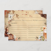 French Roast Recipe Kaart (Voorkant / Achterkant)