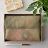 French Rococo Woman with Macarons Marie Antoinette Tissuepapier (Geschenk)