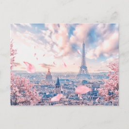 French Sakura Briefkaart