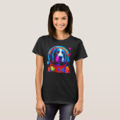 French Spaniel Dog  Astronaut T-shirt (Voorkant volledig)