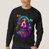 French Spaniel Dog Space Science Trui (Voorkant)