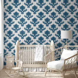 French Tapestry Blue and White Behang