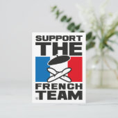 FRENCH TEAM BRIEFKAART (Staand voorkant)