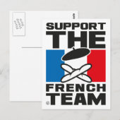 FRENCH TEAM BRIEFKAART (Voorkant / Achterkant)
