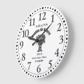 -French Thémed Grote Klok (Hoek)