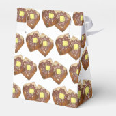 French Toast Butter en Syrup Diner Breakfast Food Bedankdoosjes (Achterkant)