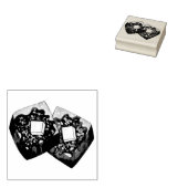 French Toast Butter en Syrup Diner Breakfast Food Rubberstempel (Gestempeld)