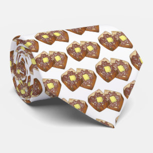 French Toast Butter en Syrup Diner Breakfast Food Stropdas