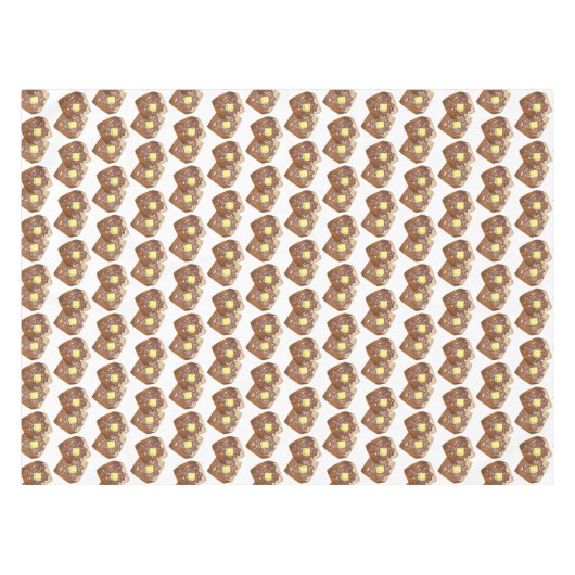 French Toast Butter en Syrup Diner Breakfast Food Tafelkleed (Voorkant (Horizontaal))