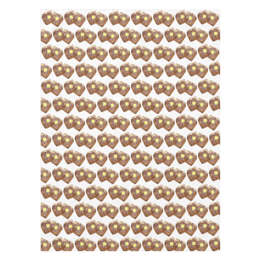 French Toast Butter en Syrup Diner Breakfast Food Tafelkleed (Voorkant)