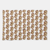 French Toast Butter en Syrup Diner Breakfast Food Theedoek (Horizontaal)