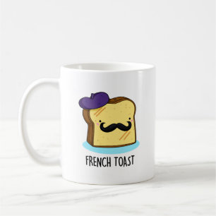 French Toast Funny Bread Pun Koffiemok