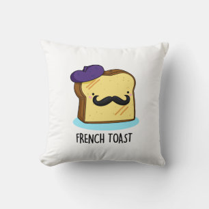 French Toast Funny Bread Pun Kussen