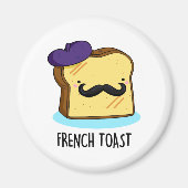 French Toast Funny Bread Pun Magneet (Voorkant)