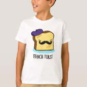 French Toast Funny Bread Pun T-shirt (Voorkant)