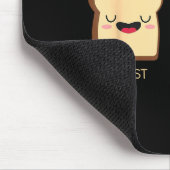 French Toast Funny Pun Novelty  Muismat (Hoek)