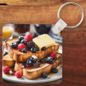 French Toast With Berries Sleutelhanger (Achterkant)