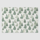 French Toile Trees Pattern Tissuepapier (Voorkant)