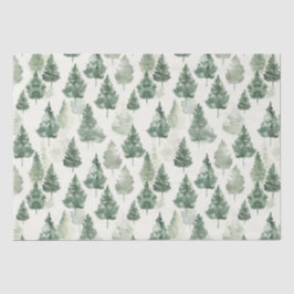 French Toile Trees Pattern Tissuepapier