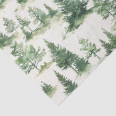 French Toile Trees Pattern Tissuepapier (Detail)