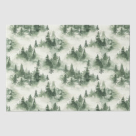 French Toile Trees Pattern Tissuepapier
