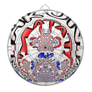 French Twist Hakuna Matata: een unieke culturele m Dartbord